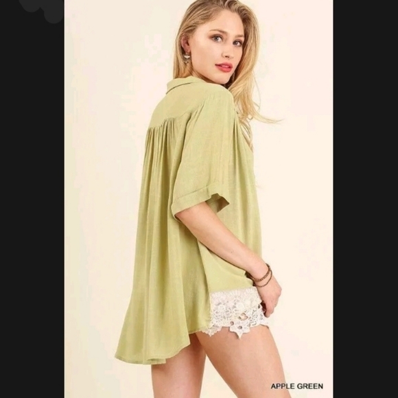 NWT UMGEE Tunic top blouse boho style - Picture 3 of 5